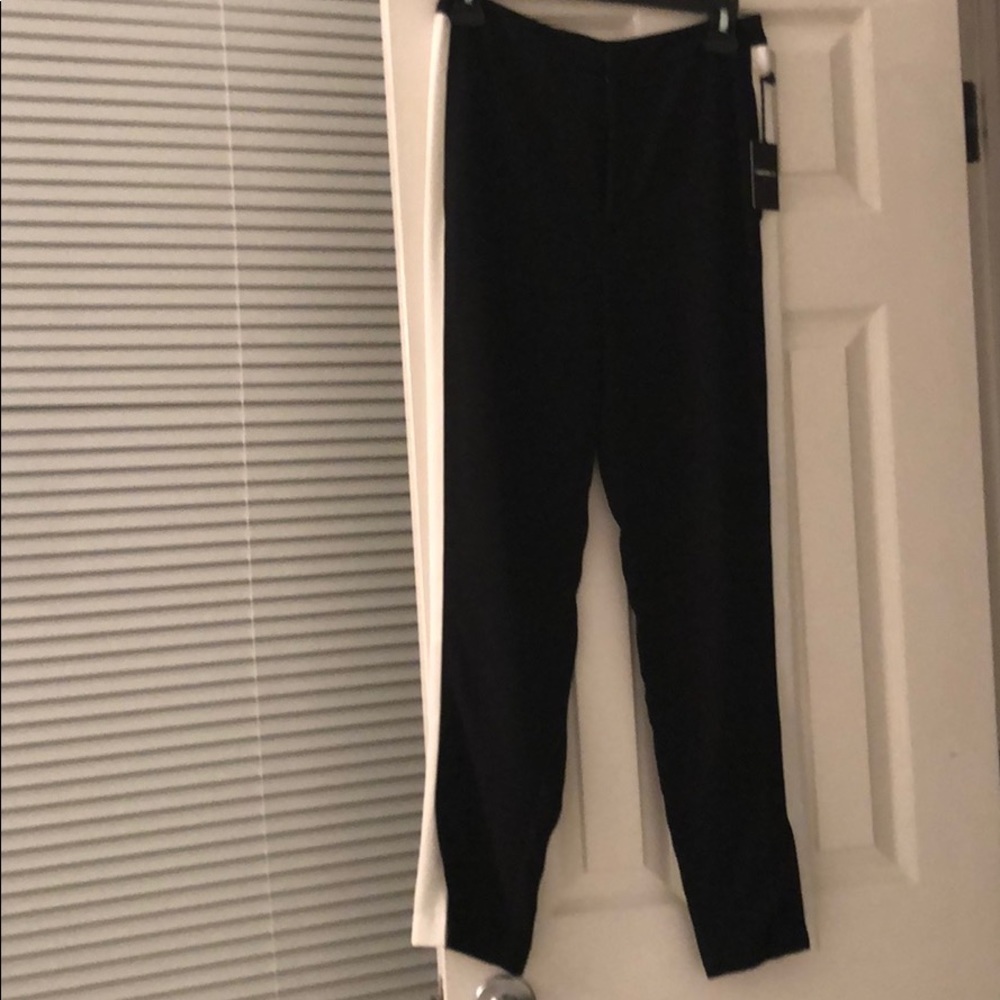 For ever 21 dress pant with white stripes